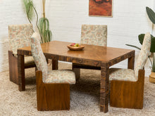 Load image into Gallery viewer, Pueblo Lane Brutalist Dining Table w/4 Chairs