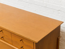 Load image into Gallery viewer, Kent Coffey Style Long Dresser with Rattan Front