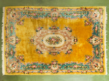 Load image into Gallery viewer, 1920’s Peking Silk Wool hand Knotted Rug
