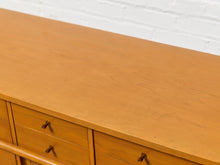 Load image into Gallery viewer, Kent Coffey Style Long Dresser with Rattan Front