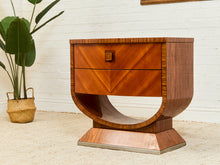 Load image into Gallery viewer, Art Deco Nightstand