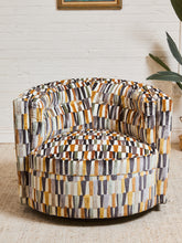 Load image into Gallery viewer, Babita Swivel Chair in Striker Copper