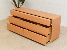 Load image into Gallery viewer, Post Modern Creamy Coral Dresser