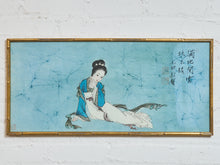 Load image into Gallery viewer, Painting on Silk of a Woman