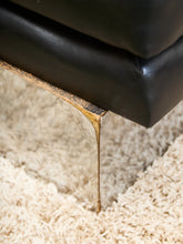 Load image into Gallery viewer, 1970’s Space Age Chrome Plinth base Sofa