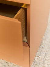 Load image into Gallery viewer, Post Modern Creamy Coral Dresser