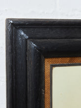 Load image into Gallery viewer, Mid-Century Modern Oil Painting featuring an abstract cityscape skyline Signed Art by Marty Dueng