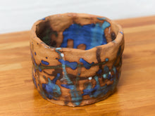 Load image into Gallery viewer, Teal and Blue Glazed Pottery