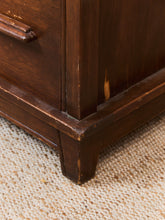 Load image into Gallery viewer, Art Deco Long Handle Chest of Drawers