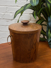 Load image into Gallery viewer, Midcentury Wood Ice Bucket
