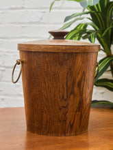Load image into Gallery viewer, Midcentury Wood Ice Bucket