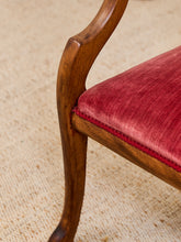 Load image into Gallery viewer, Antique Harp Back Settee
