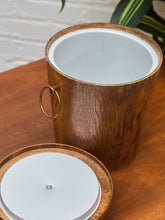 Load image into Gallery viewer, Midcentury Wood Ice Bucket