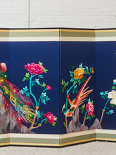 Load image into Gallery viewer, Korean Asian Large 8-Panel Silk Embroidered Peacock Bird Butterfly Screen, 1900s