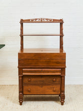 Load image into Gallery viewer, Antique Maple Secretary Desk