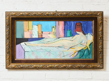 Load image into Gallery viewer, Mid-Century Horizontal Colorful Acrylic Nude by Cindy