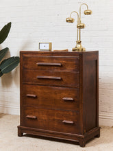 Load image into Gallery viewer, Art Deco Long Handle Chest of Drawers
