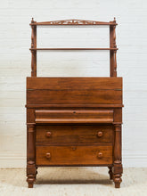 Load image into Gallery viewer, Antique Maple Secretary Desk