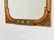 Load image into Gallery viewer, Hand-painted Antique Gilded Mirror