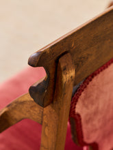 Load image into Gallery viewer, Antique Harp Back Settee
