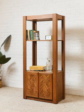 Load image into Gallery viewer, Chevron Vintage Boho Tall Shelf