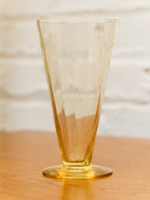 Load image into Gallery viewer, Tiffin Franciscan Art Deco Trumpet Tumblers Glasses set of 7