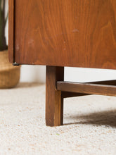 Load image into Gallery viewer, Vintage Walnut Credenza as found