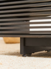Load image into Gallery viewer, Black Top Modern Media Console