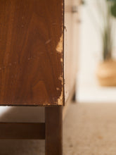 Load image into Gallery viewer, Vintage Walnut Credenza as found