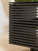 Load image into Gallery viewer, Black Top Modern Media Console