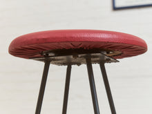 Load image into Gallery viewer, Set of Four Iron Bar Stools by Frederic Weinberg