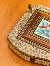 Load image into Gallery viewer, Vintage 1950s Persian Khatam Hand Painted Pen and Letter Desk Set