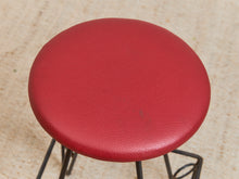 Load image into Gallery viewer, Set of Four Iron Bar Stools by Frederic Weinberg