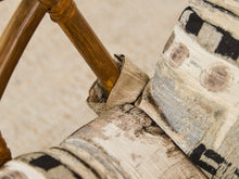 Load image into Gallery viewer, Bamboo Vintage Chair and Ottoman