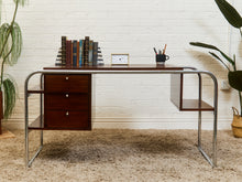 Load image into Gallery viewer, Ralph Lauren Tubular Wood Desk