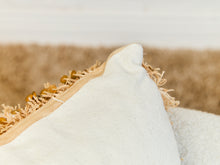 Load image into Gallery viewer, Boho Pillow with Striped Sequin