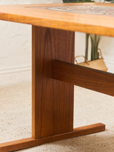 Load image into Gallery viewer, Tile Top Danish Modern Teak Dining Table