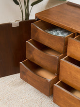 Load image into Gallery viewer, Vintage Walnut Credenza as found