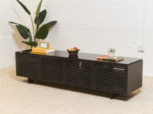 Load image into Gallery viewer, Black Top Modern Media Console