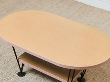 Load image into Gallery viewer, Post Modern Oval Coffee Table