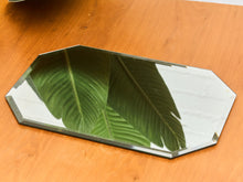 Load image into Gallery viewer, Beveled Mirror Geometric Bar Perfume Tray