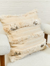Load image into Gallery viewer, Boho Pillow with Sequin