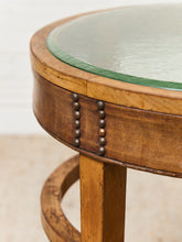 Load image into Gallery viewer, Art Deco Table with Glass Top