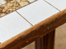 Load image into Gallery viewer, 1970’s Tiled Boho Side Table