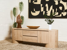 Load image into Gallery viewer, Milan Curved Blonde Credenza