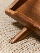 Load image into Gallery viewer, Solid Walnut Glass Top Coffee Table