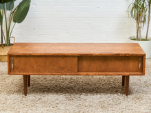 Load image into Gallery viewer, Mid Century Modern Solid Low Profile Credenza