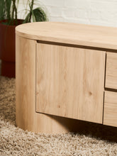 Load image into Gallery viewer, Milan Curved Blonde Credenza