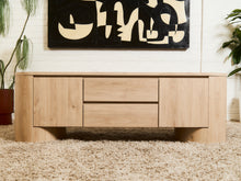 Load image into Gallery viewer, Milan Curved Blonde Credenza