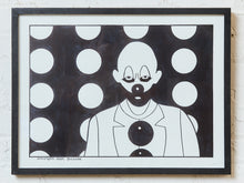 Load image into Gallery viewer, Clown Drawing by Christopher Mark Brennan